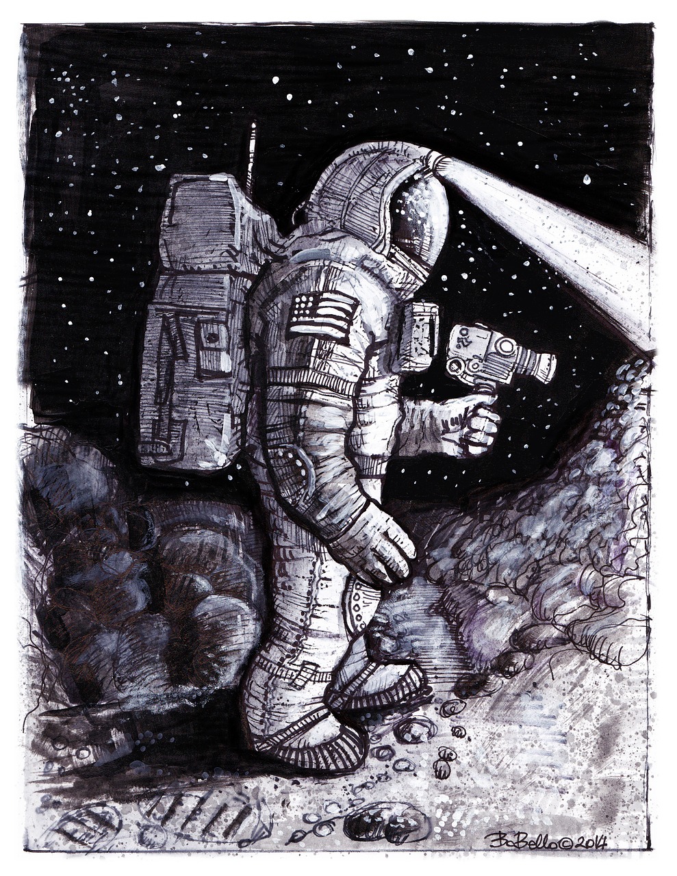 astronaut cosmonaut comics free photo