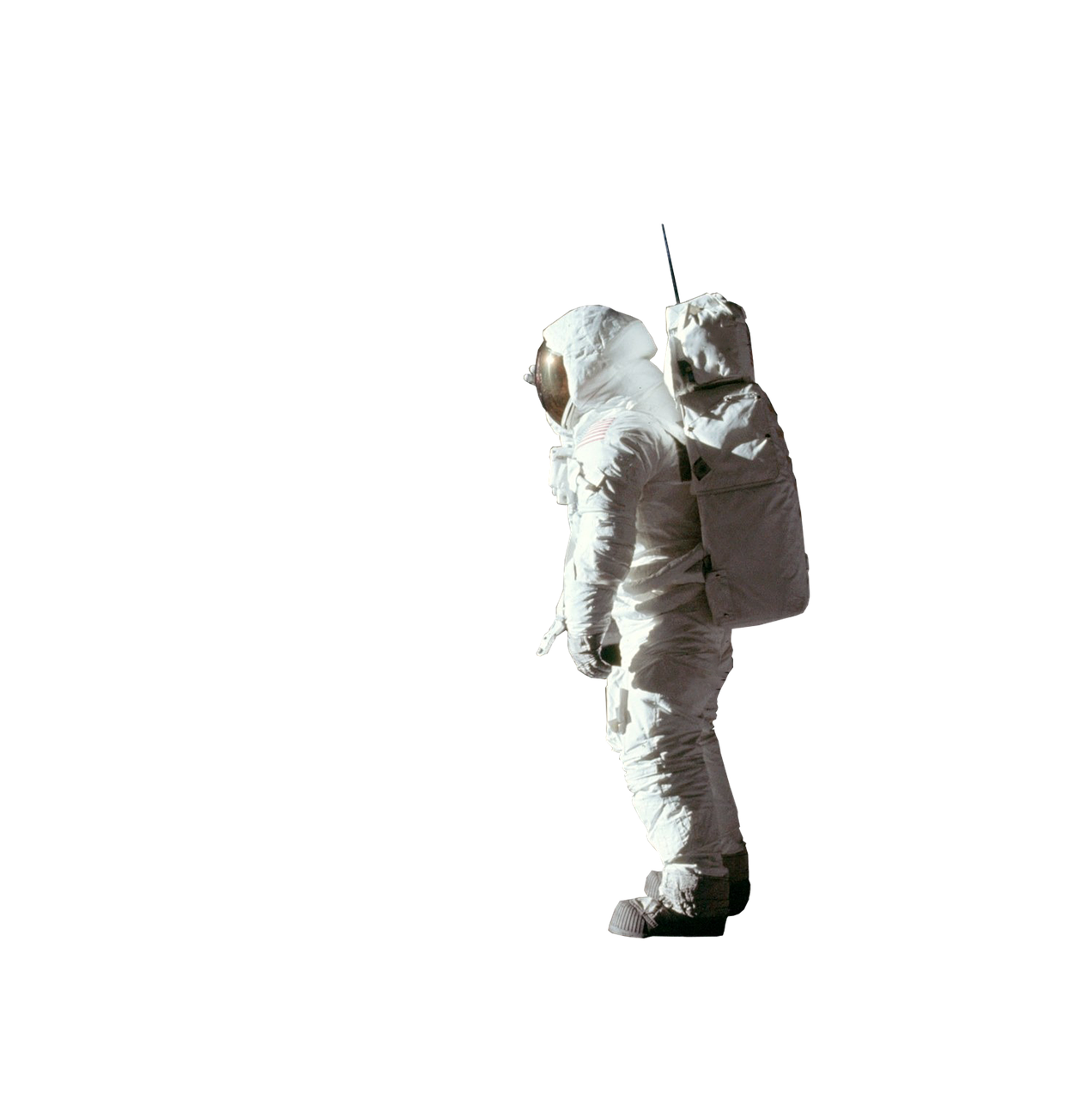 astronaut isolated wear protective clothing free photo