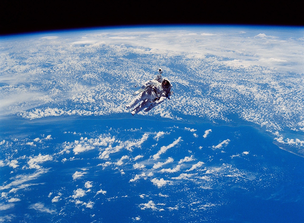 astronaut extravehicular activity space free photo