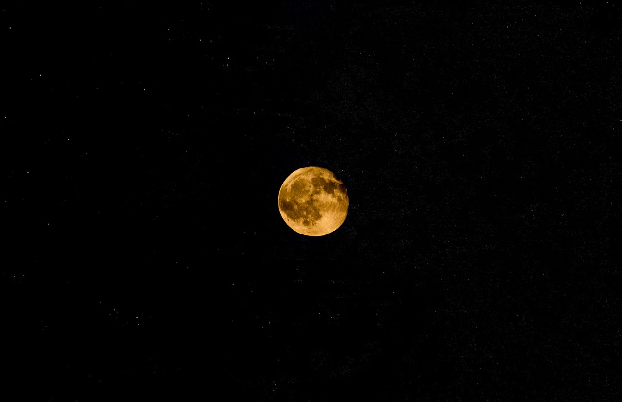astronomy moon luna free photo