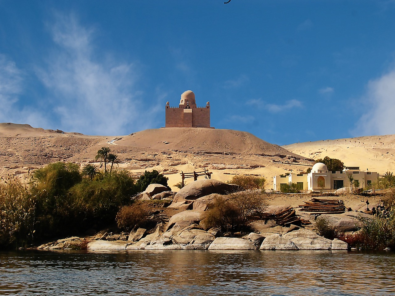 aswan egypt nile free photo