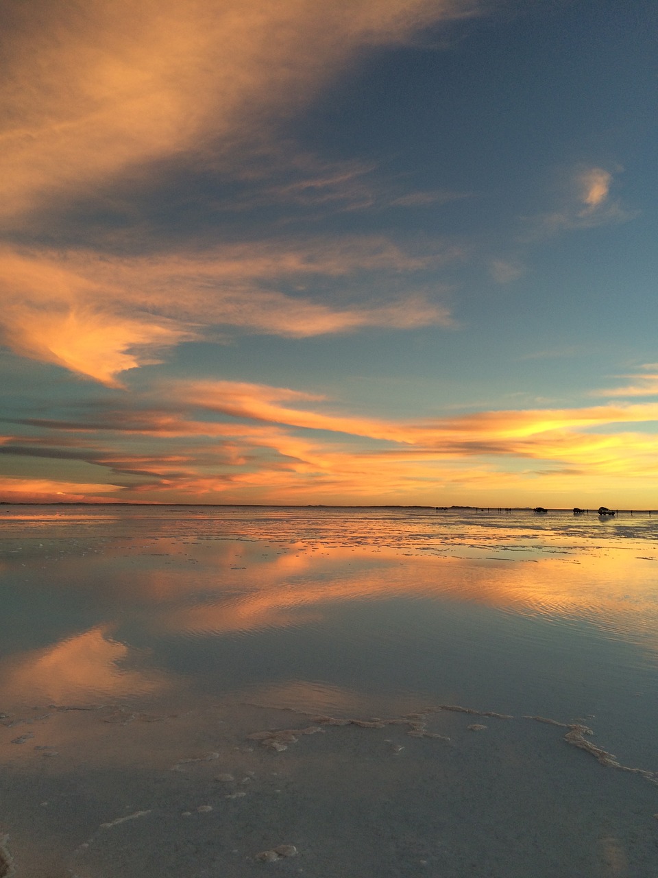 at dusk sunset sky free photo