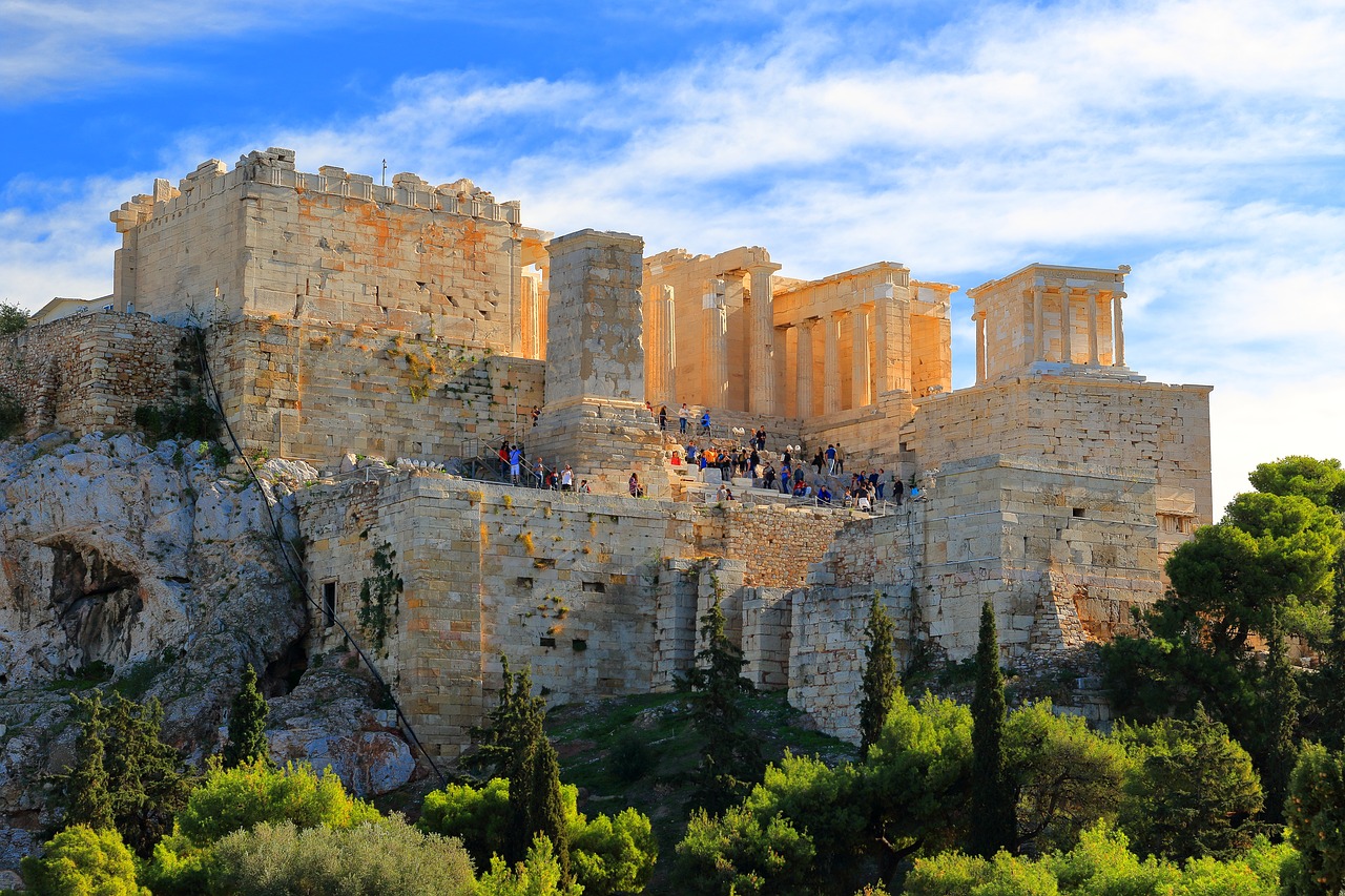 athena acropolis ancient free photo