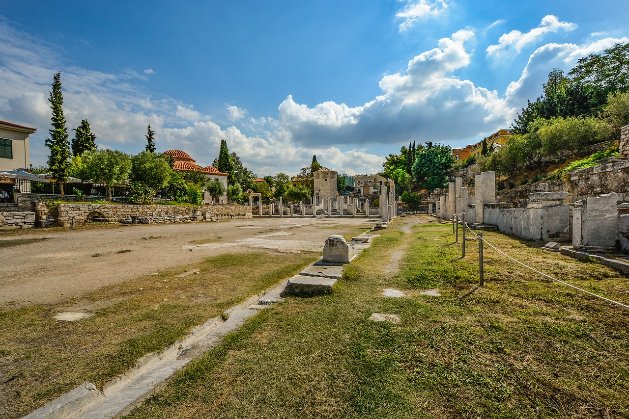 athens agora greek free photo