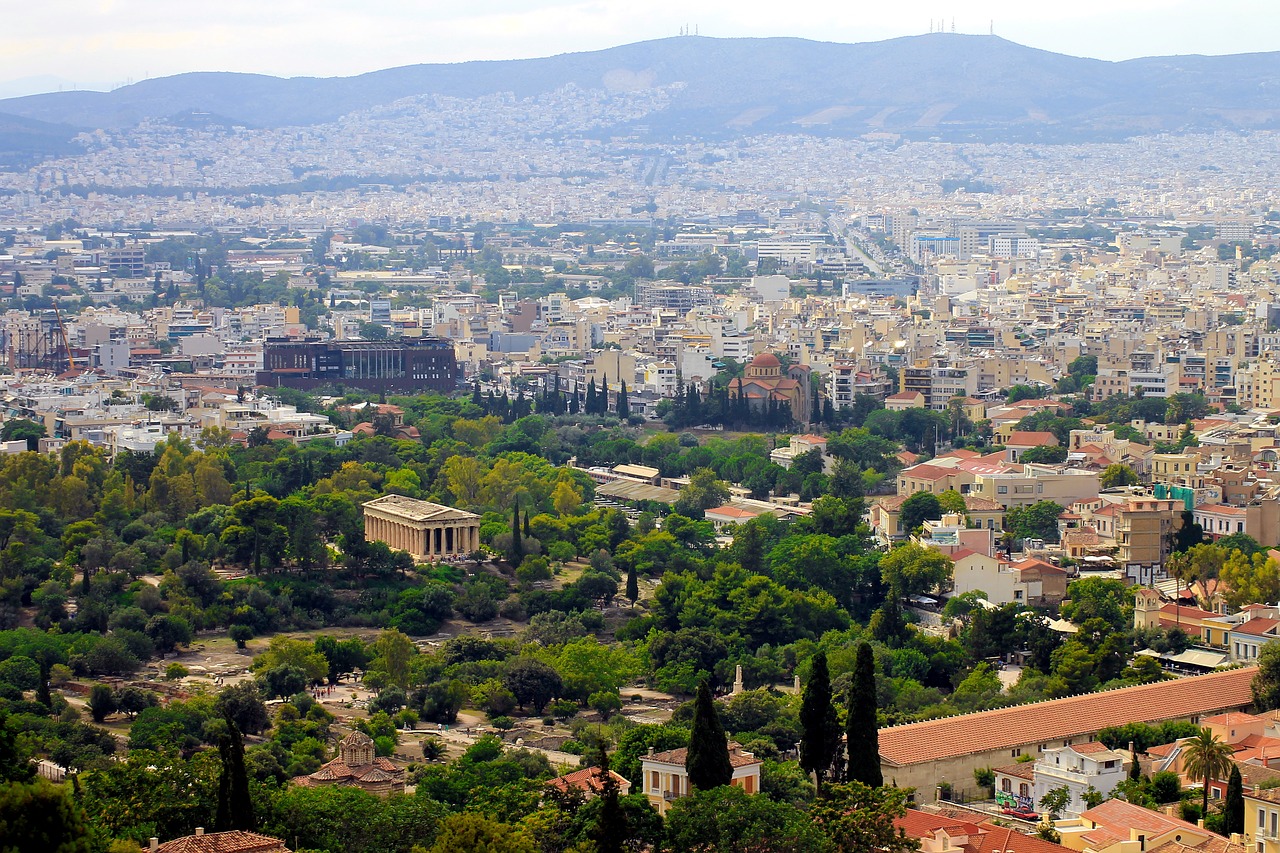 athens  greece  street free photo