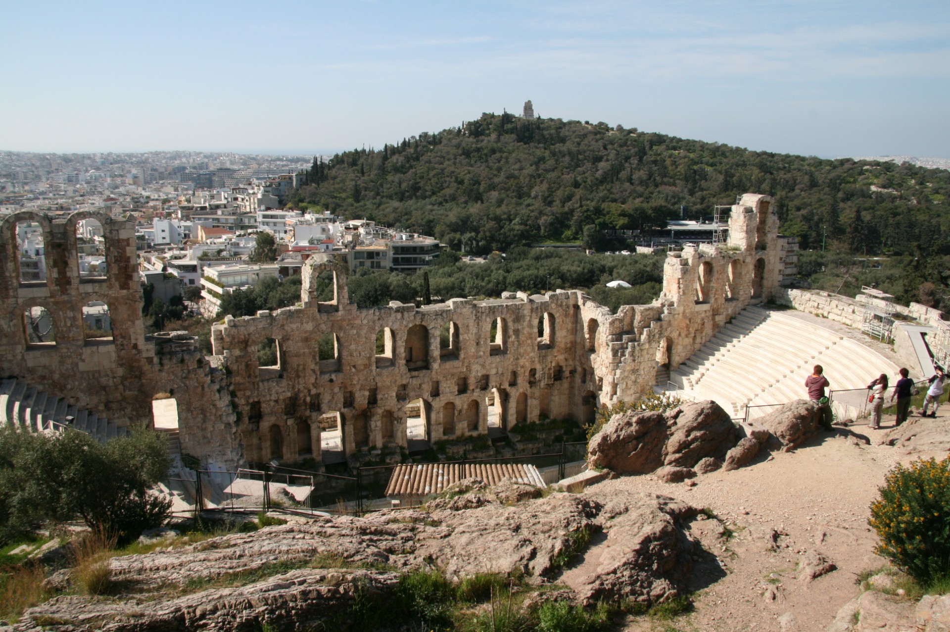 athens greece ruins free photo