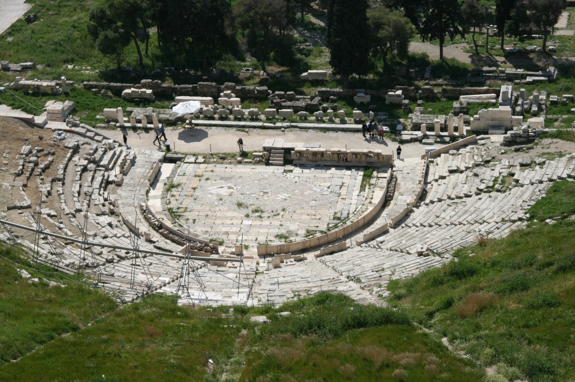 athens greece ruins free photo