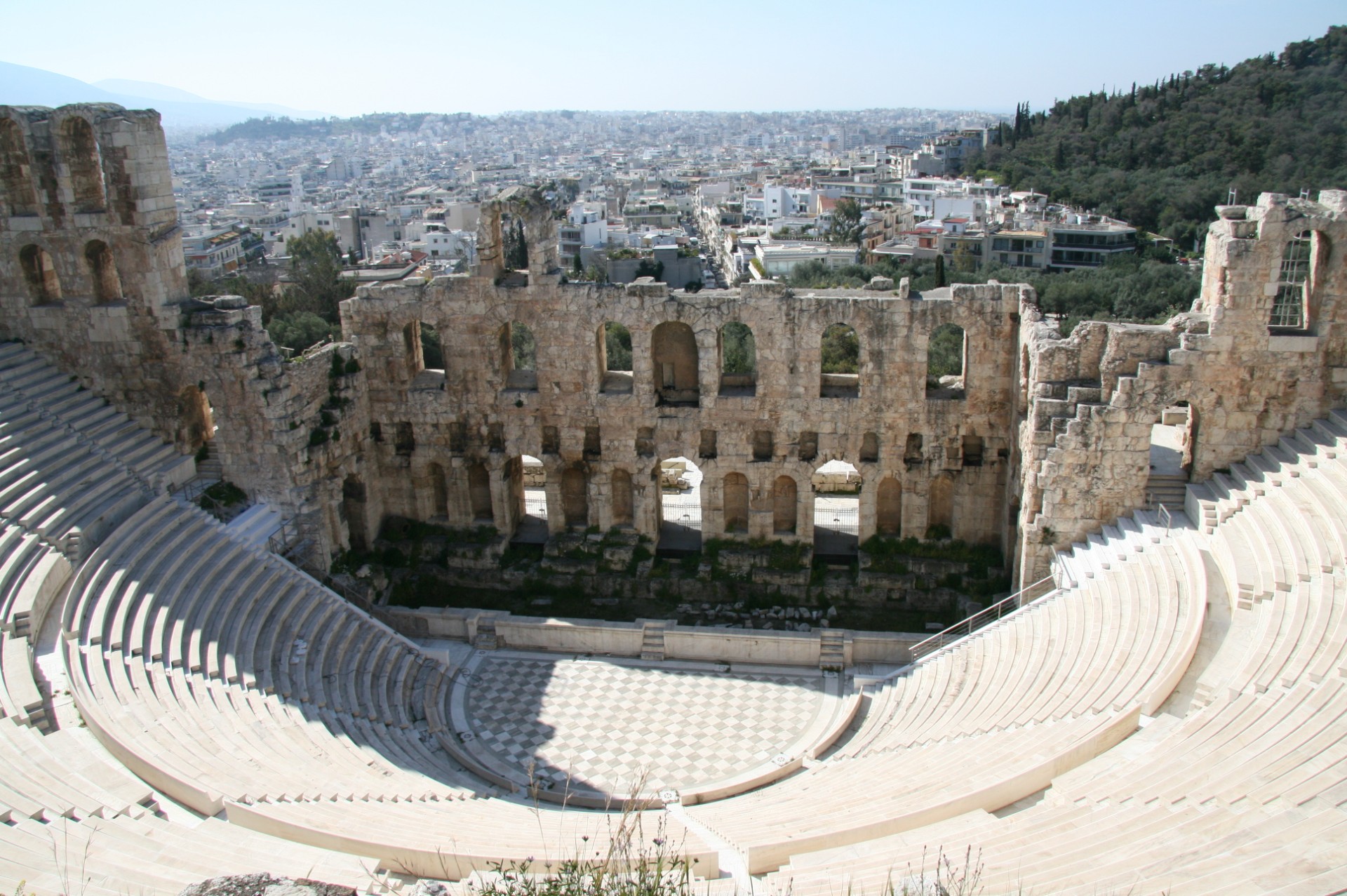 athens greece ruins free photo