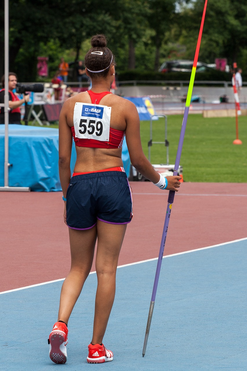 athletics sport javelin throw free photo