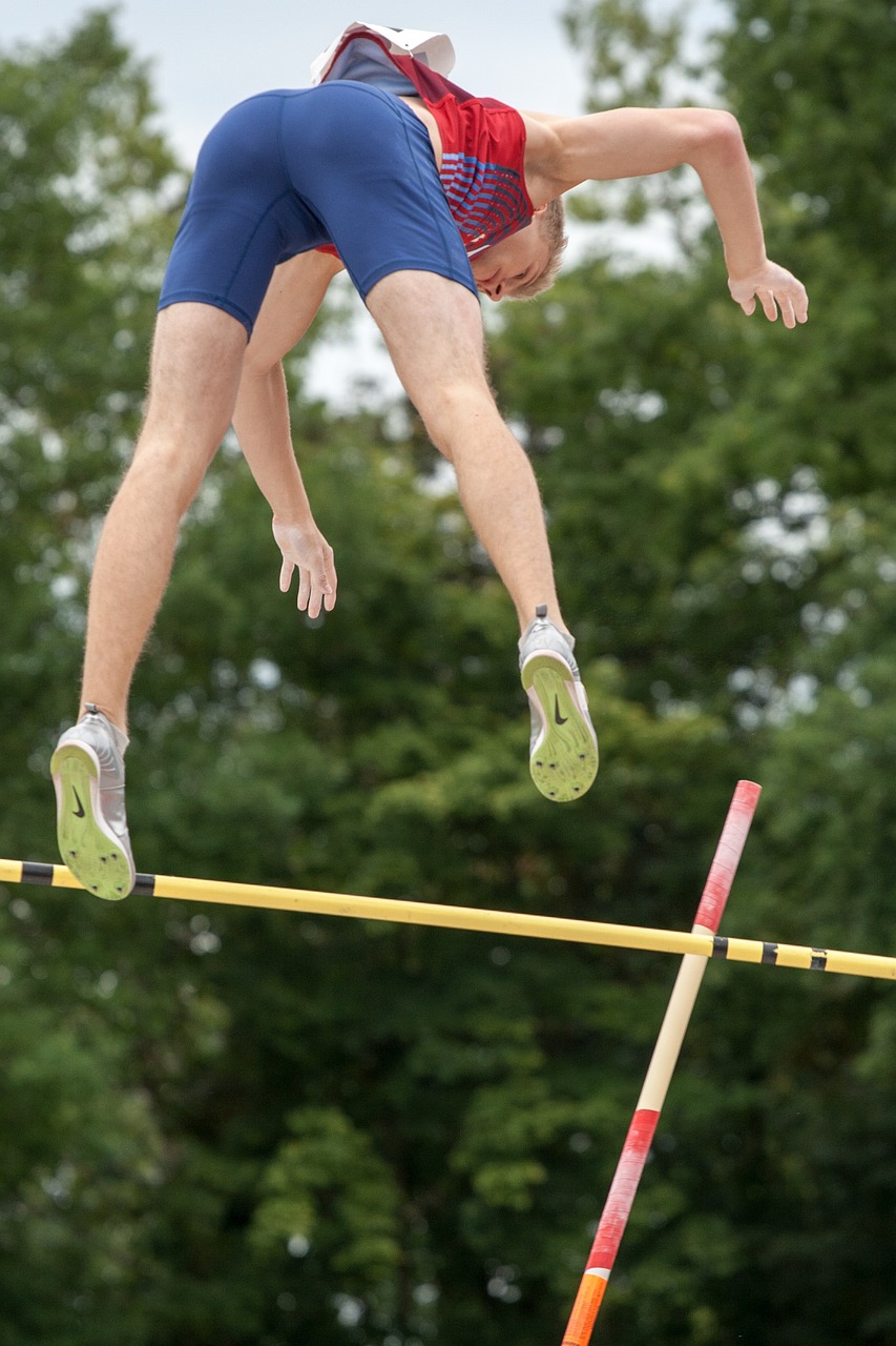 athletics pole vault sport free photo