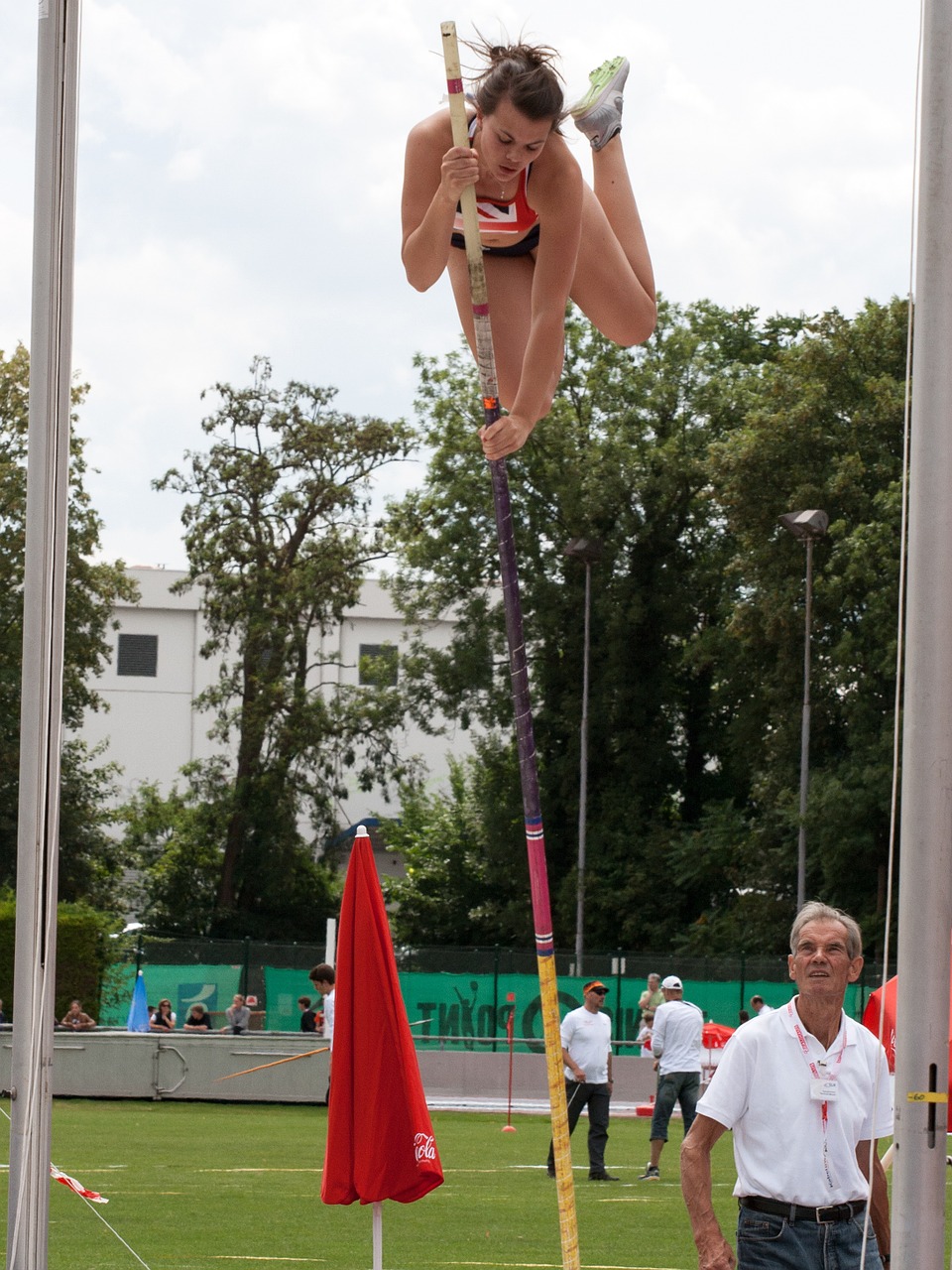 athletics pole vault sport free photo