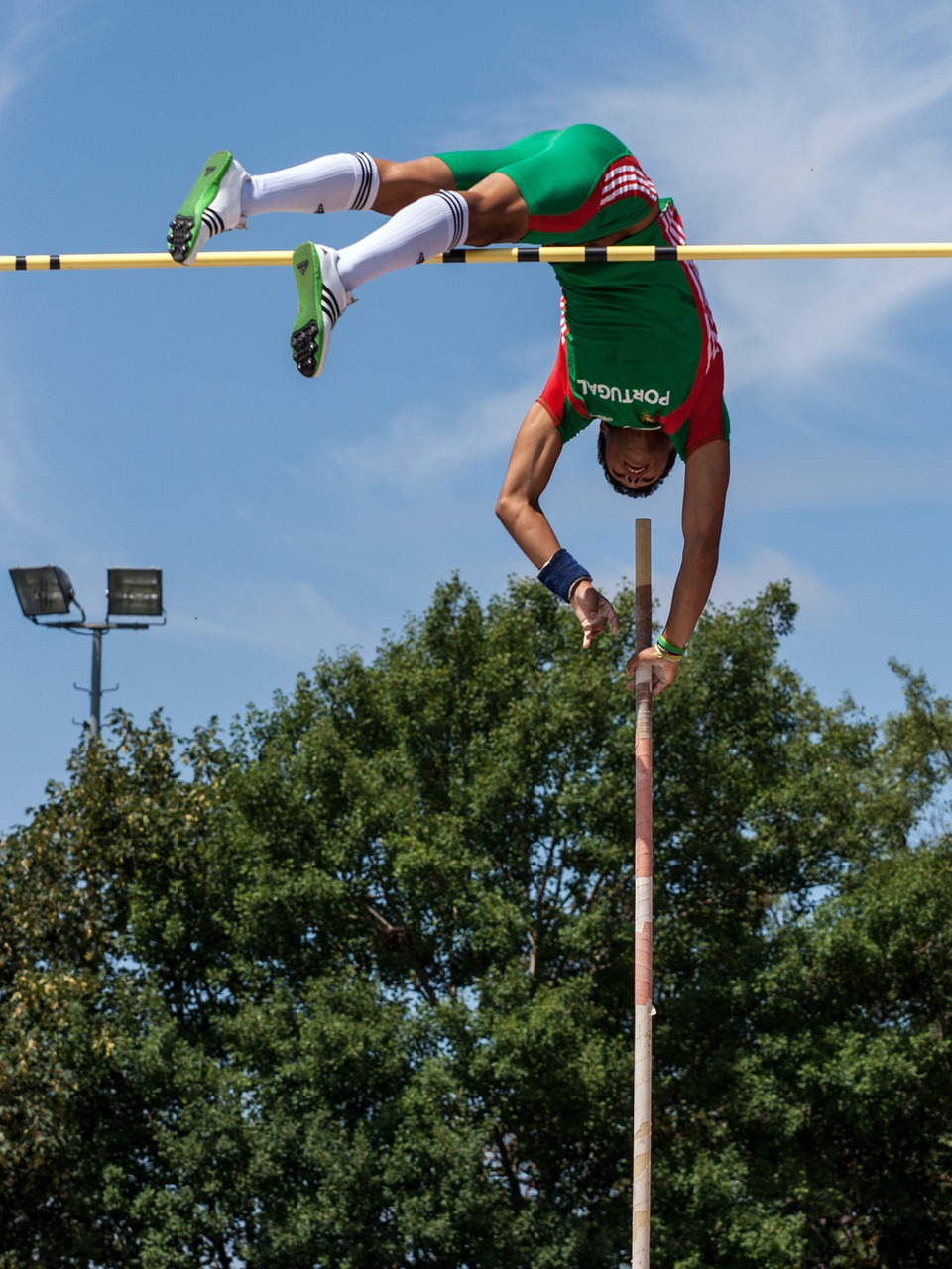 athletics pole vault sport free photo