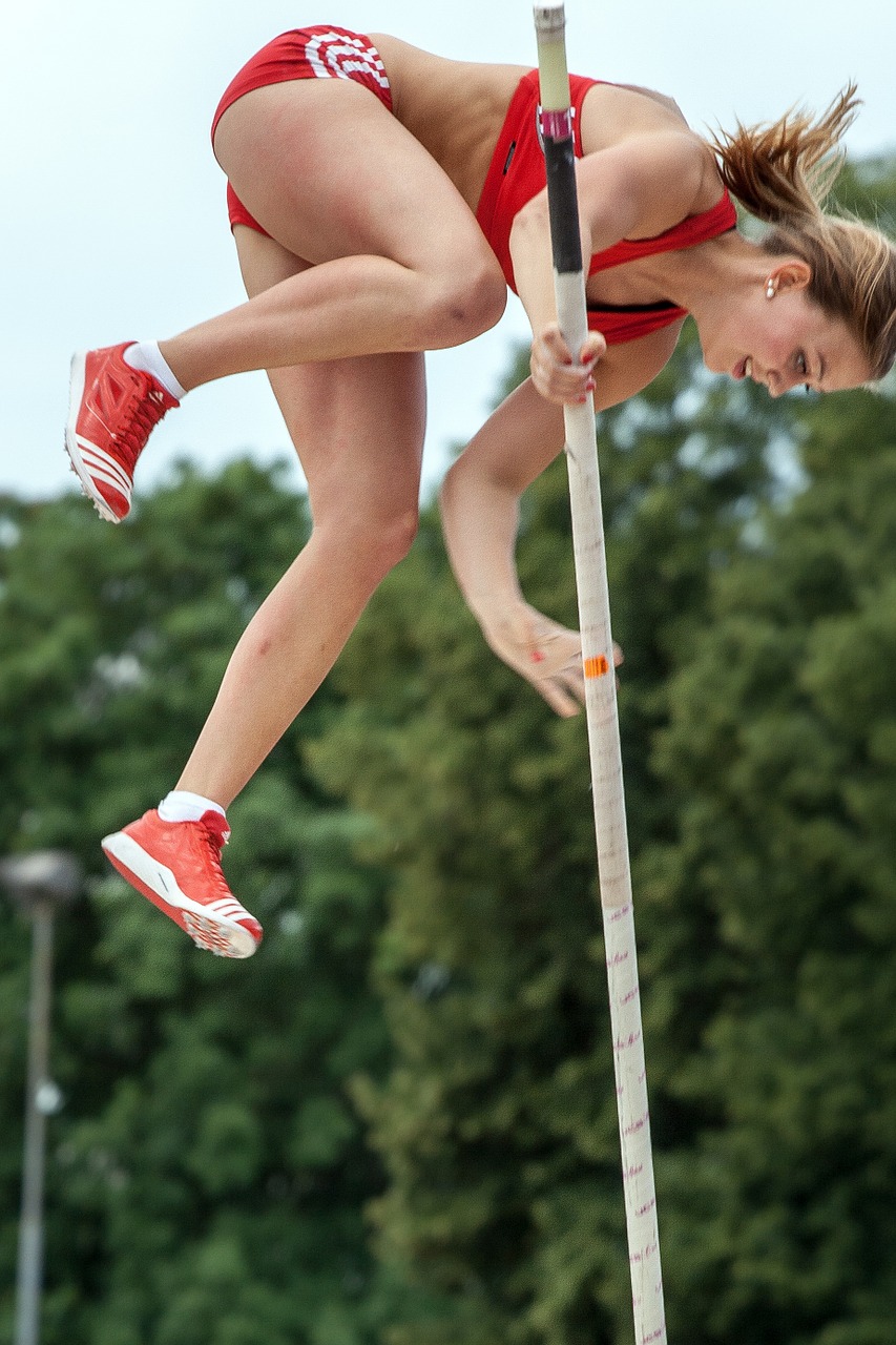 athletics pole vault sport free photo