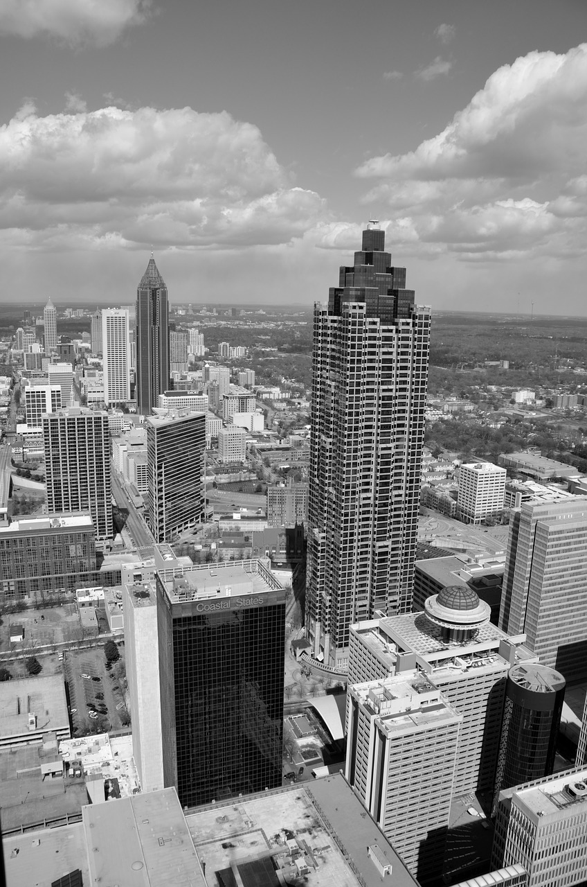 Download free photo of Atlanta,georgia,aerial view,city,downtown - from ...