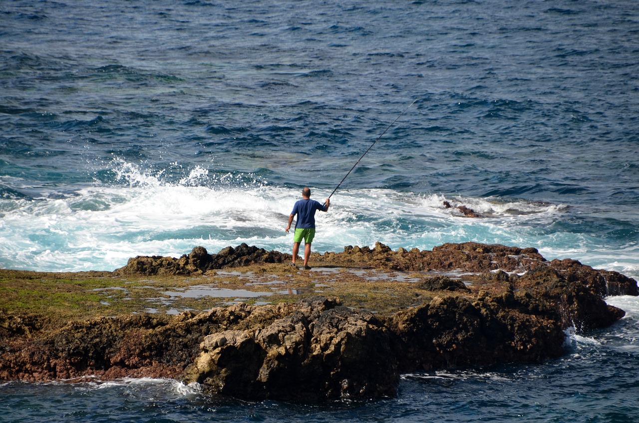 atlantic angler sea free photo