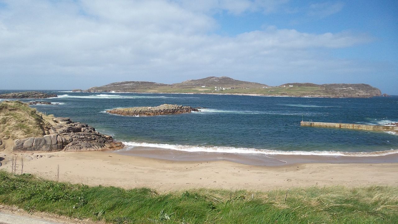 atlantic ireland beach free photo