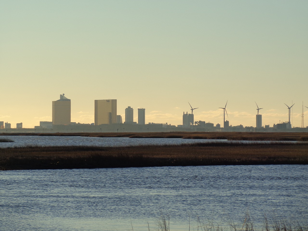 atlantic city city coast free photo