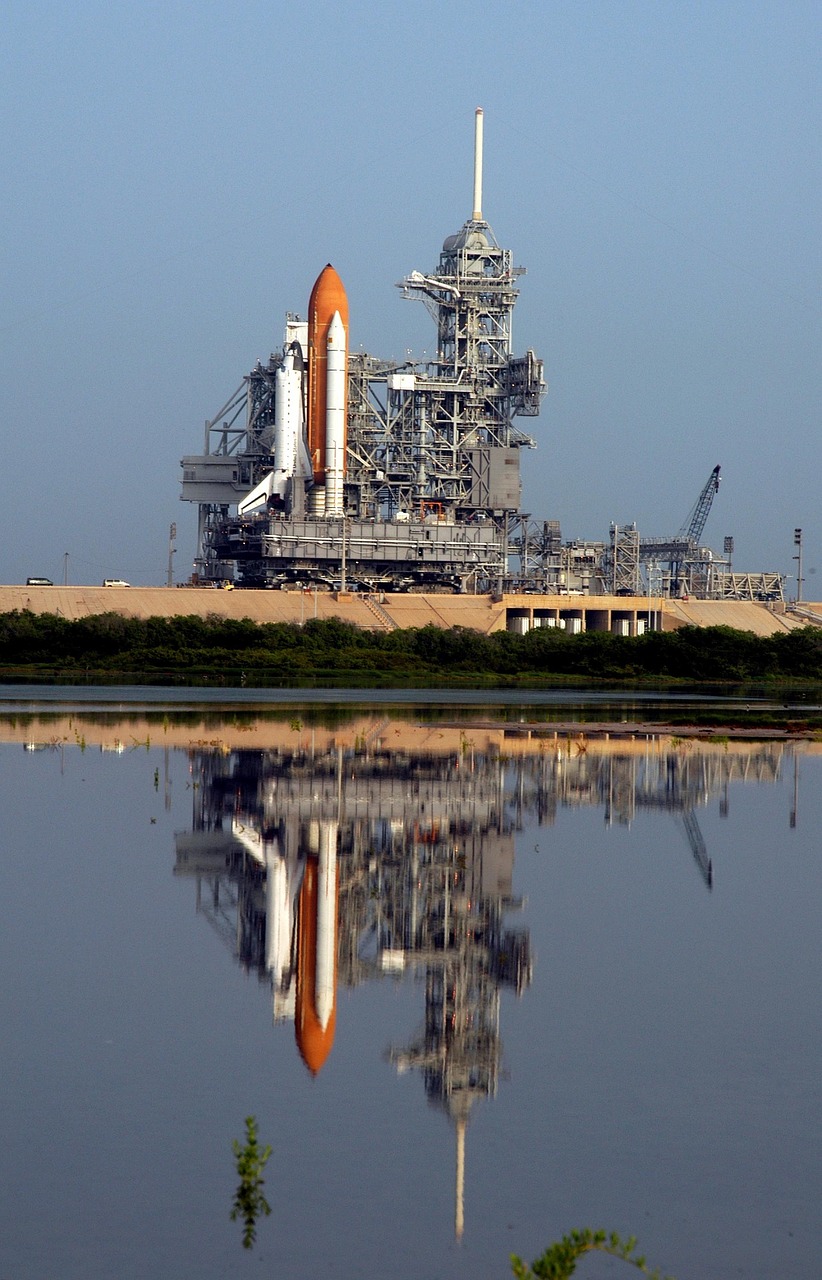 atlantis space shuttle launch mission free photo