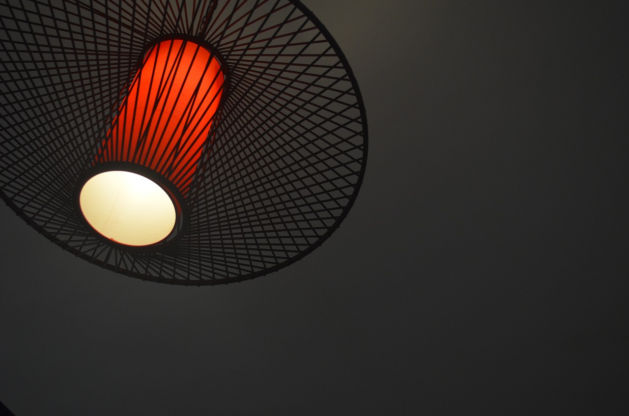 atmosphere lamp dark corner free photo