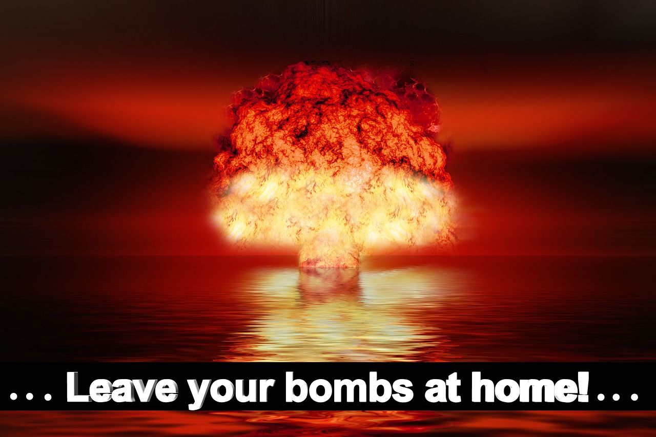 atomic bomb nuclear weapons explosion free photo