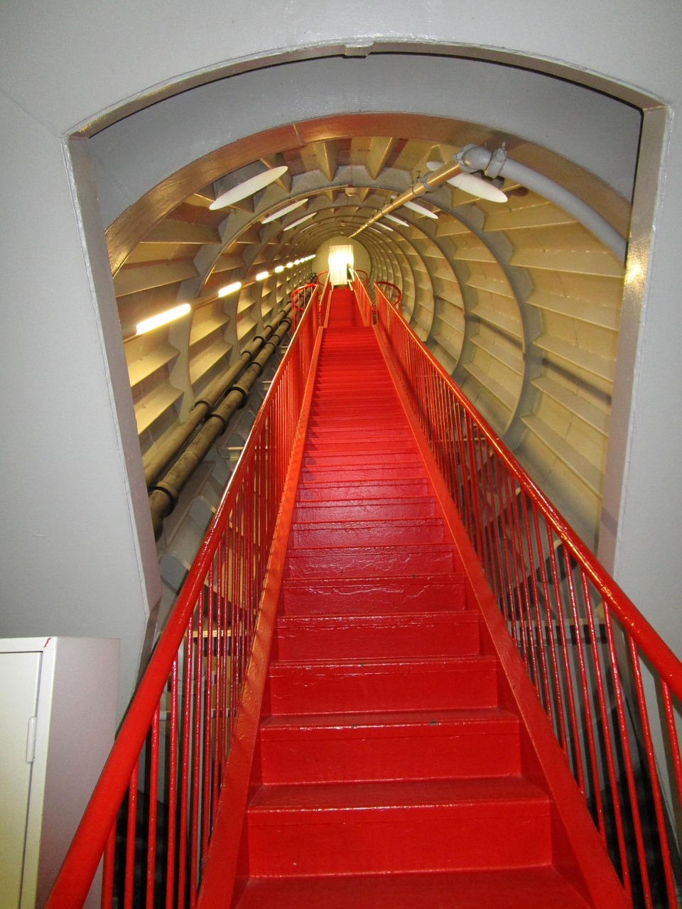 atomium brussels stairs free photo