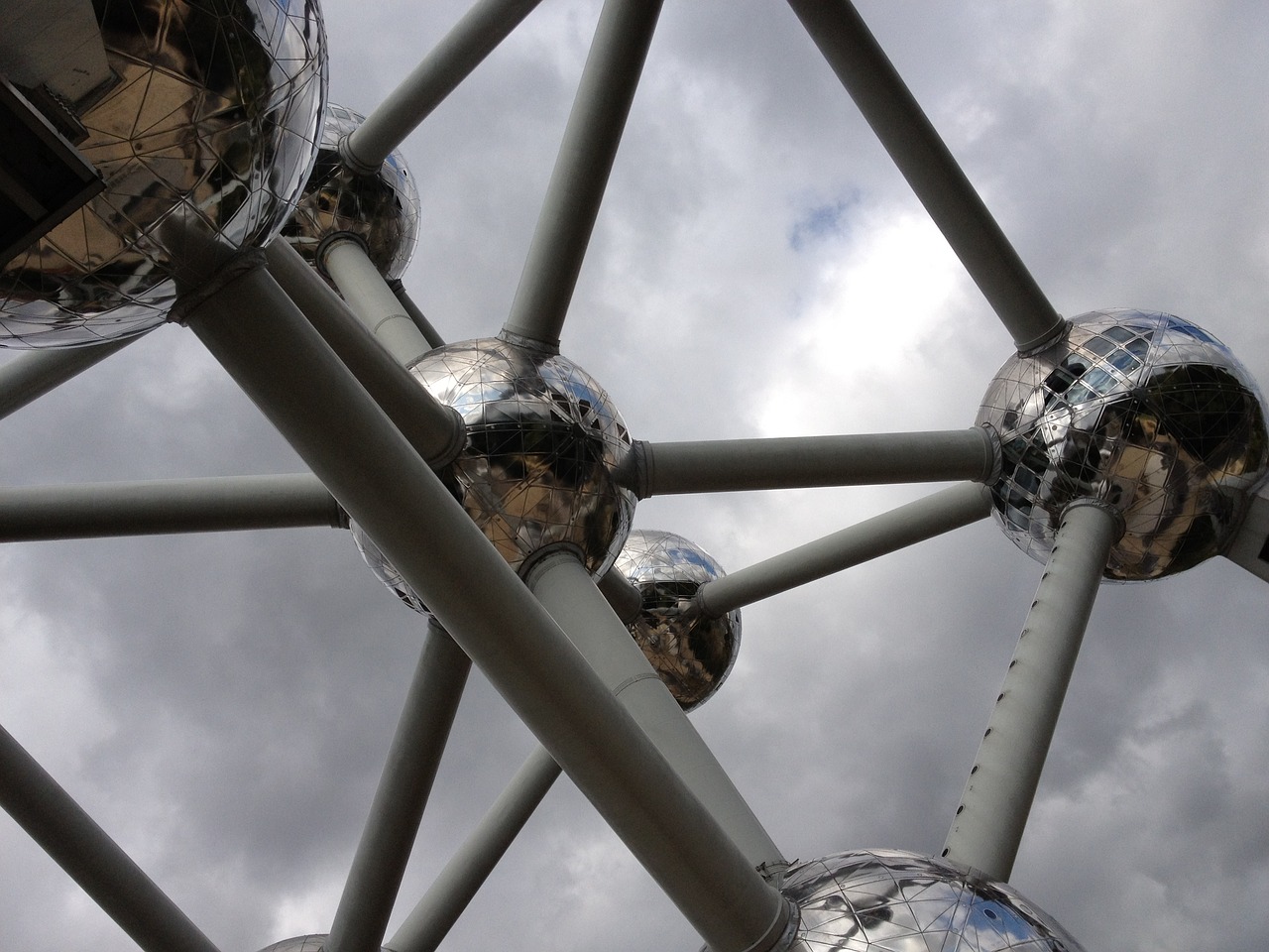 atomium brussels belgium free photo