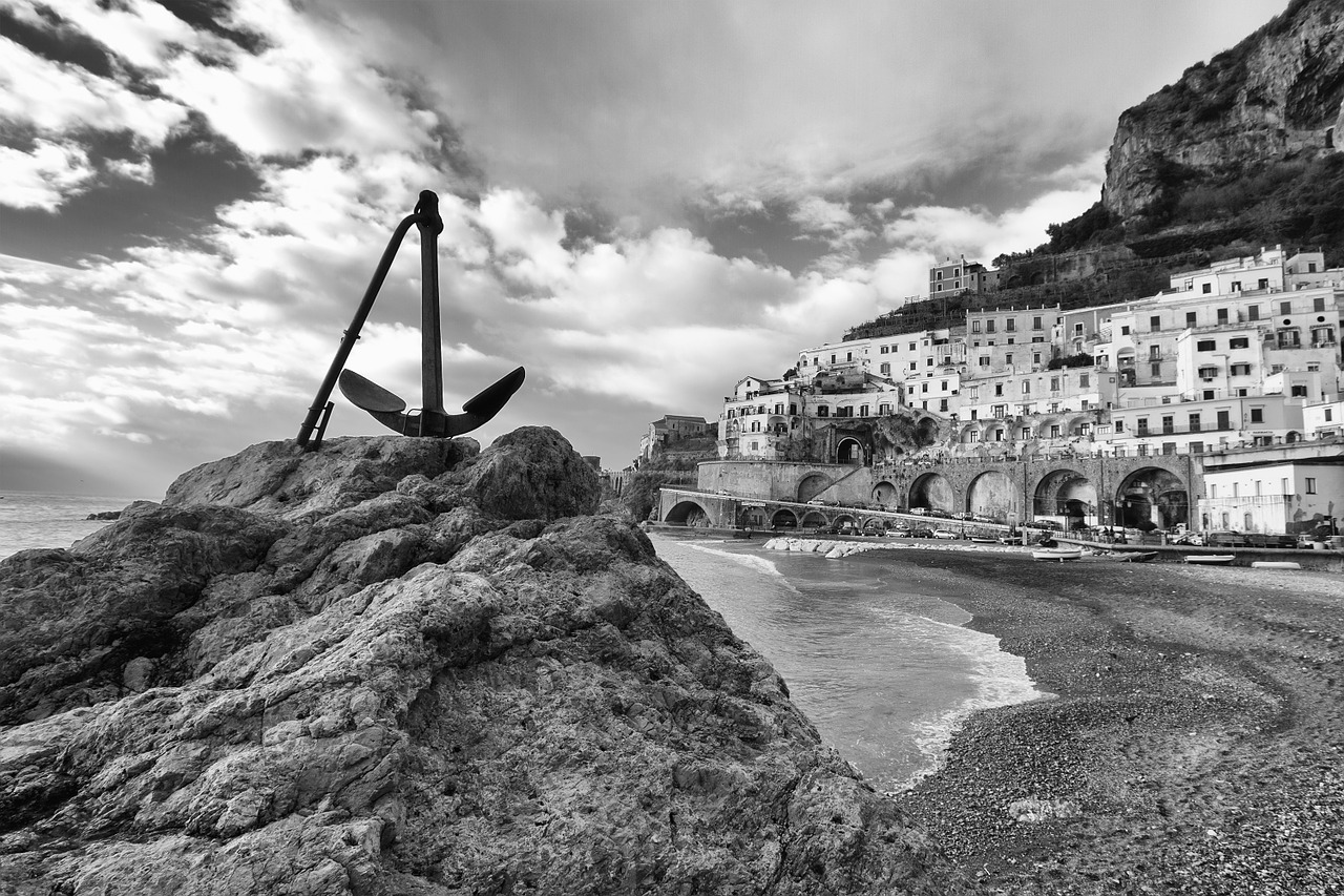 atrani amalfi coast campania free photo