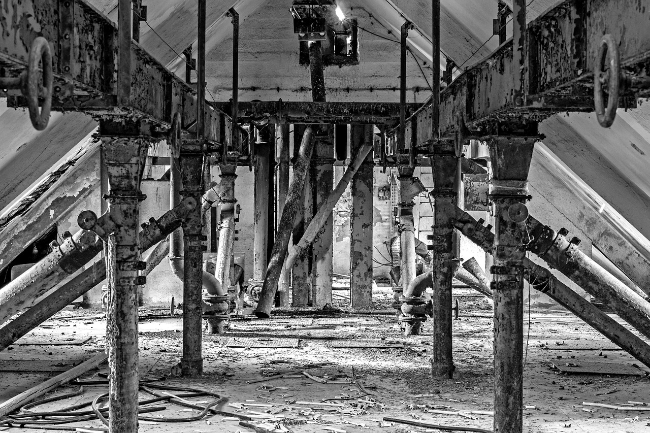 attic old truss free photo