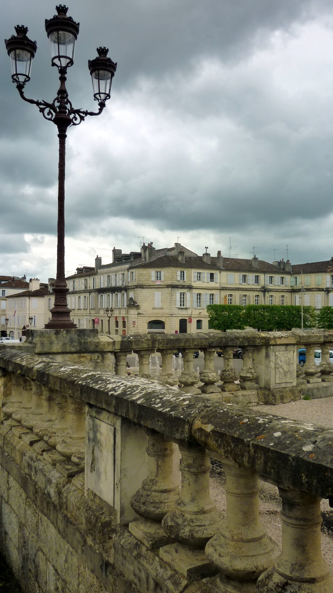 lamp posts ramparts town free photo