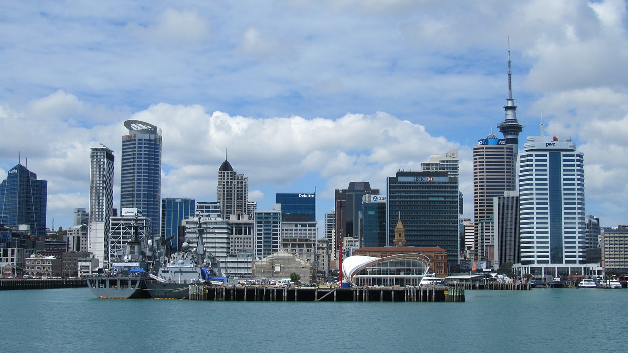 auckland new zealand city free photo