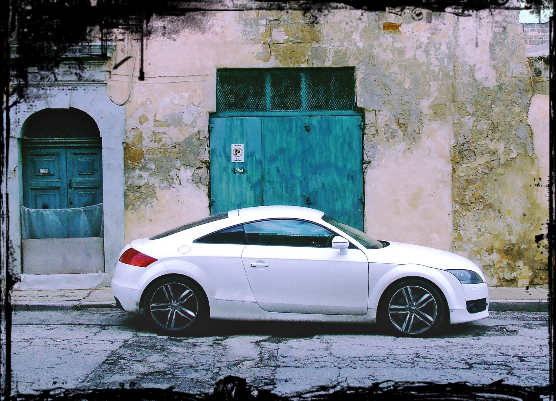 audi audi tt white free photo