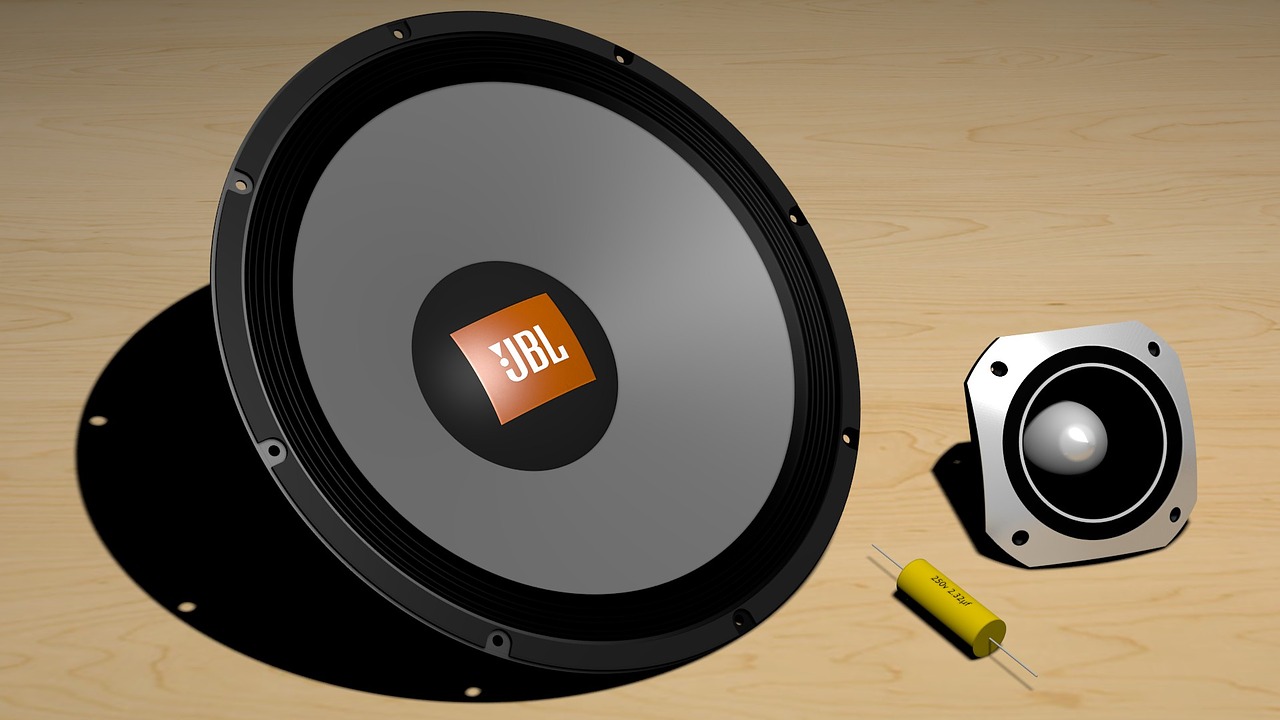 audio electronics speakers free photo