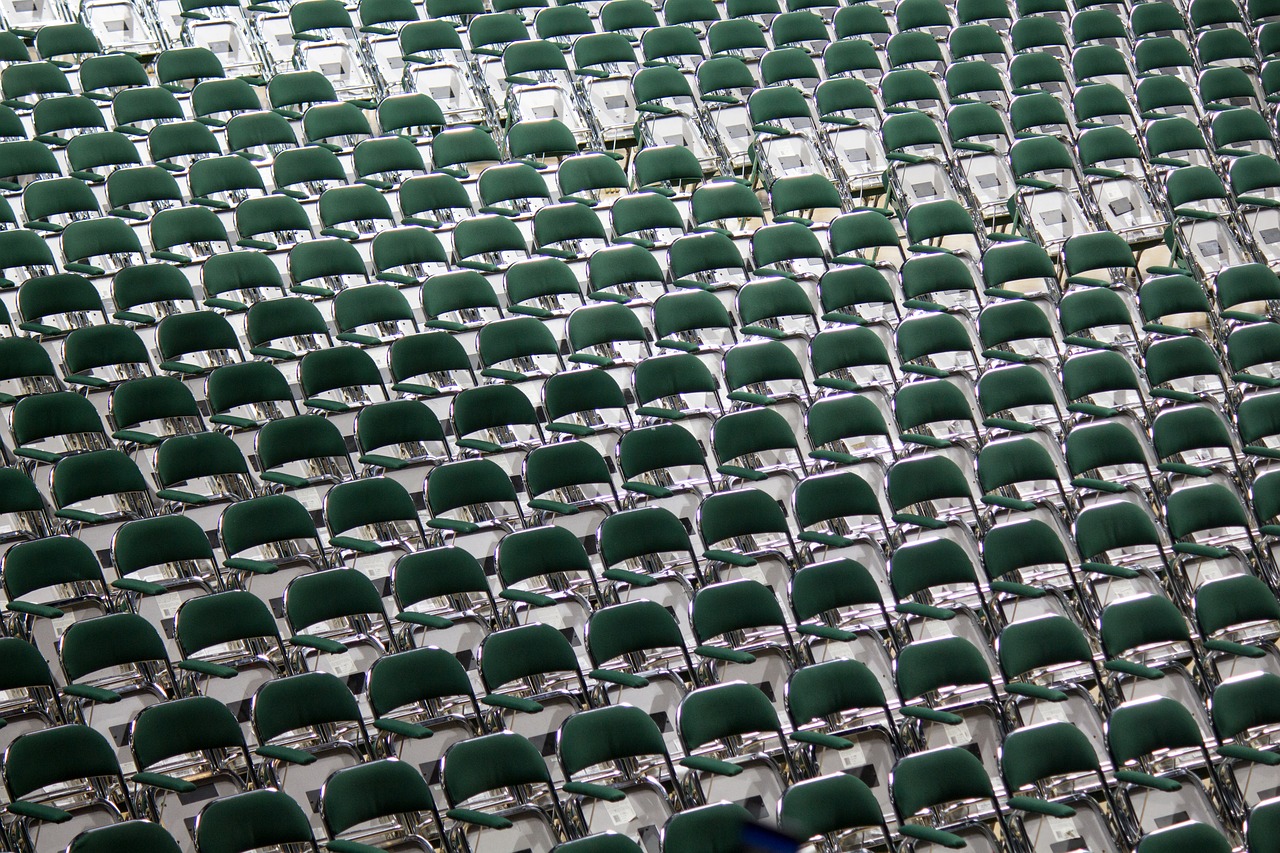 auditorium chairs colour free photo