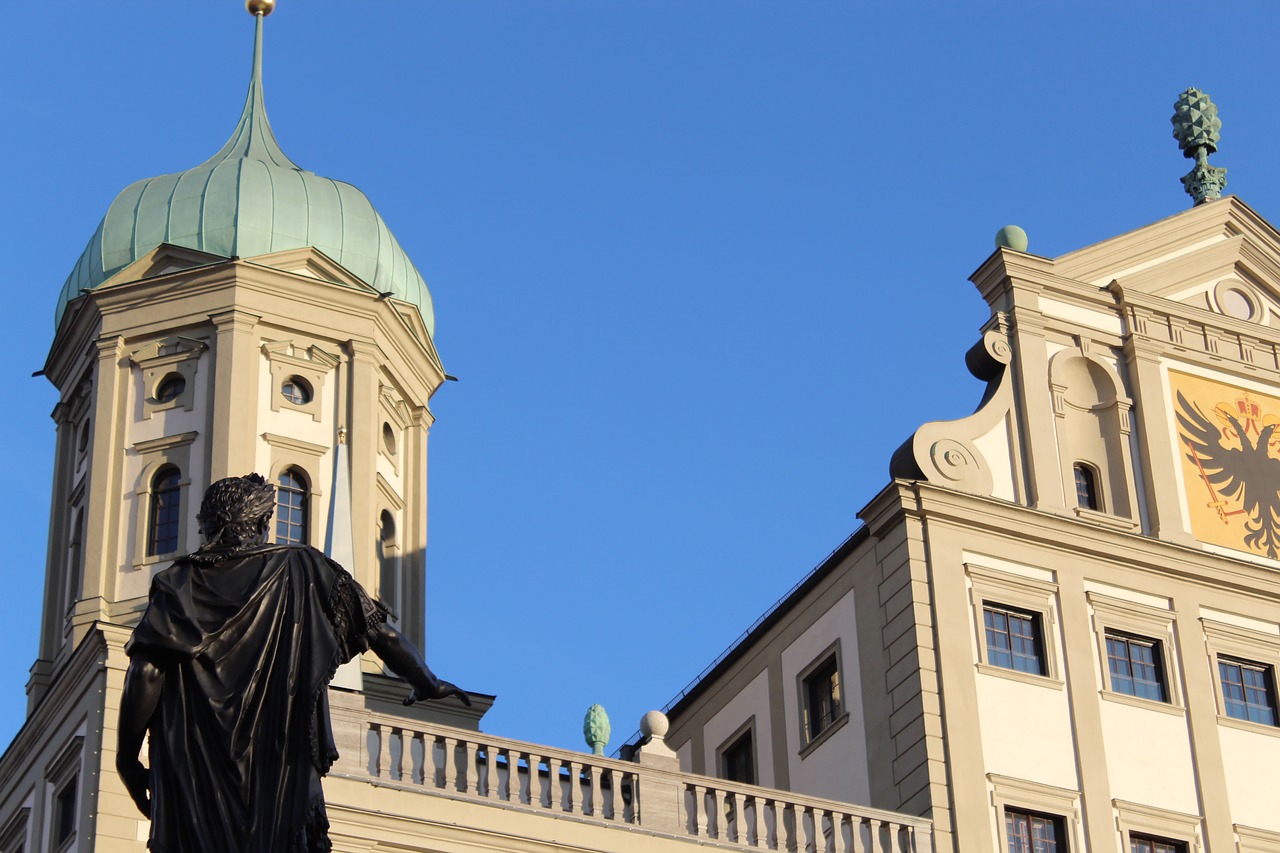 augsburg  town hall  augustus free photo