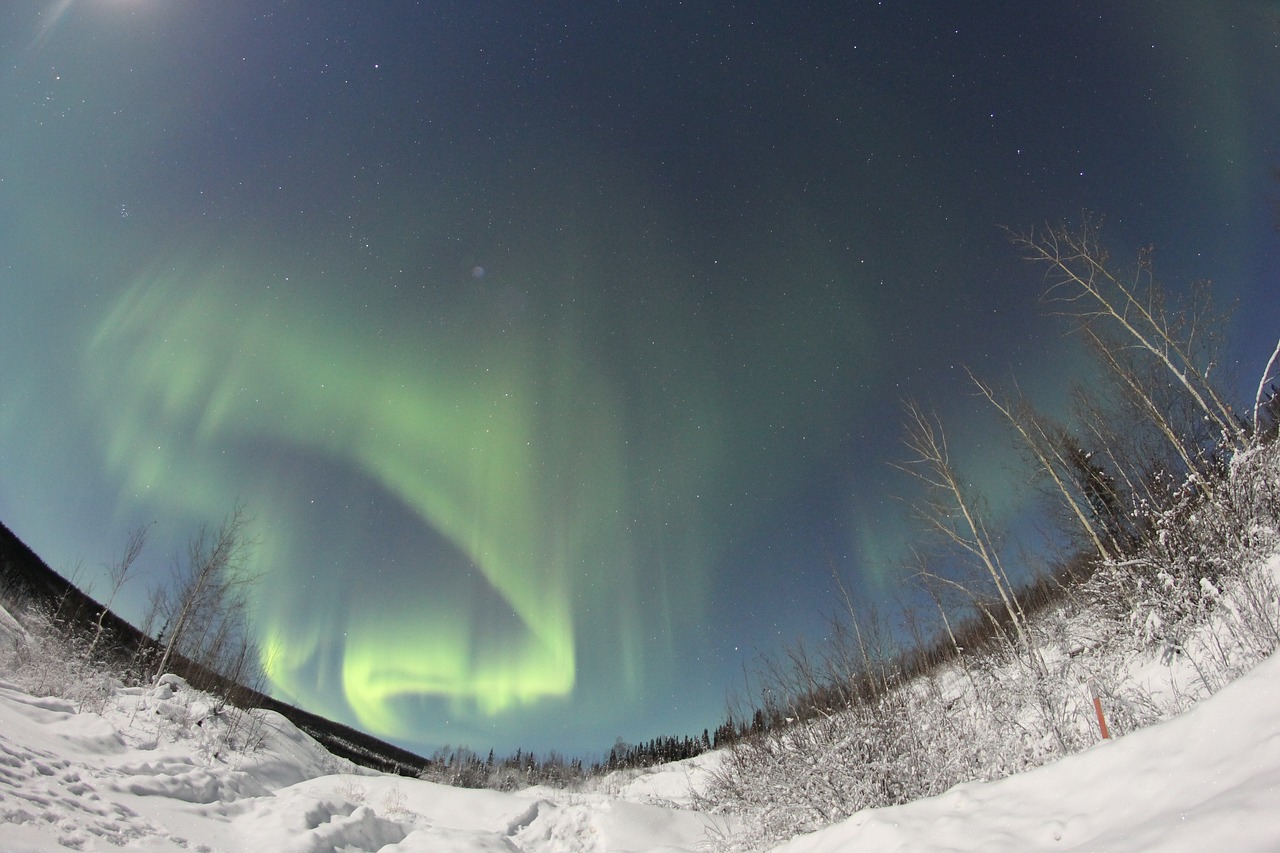 aurora borealis northern lights free photo
