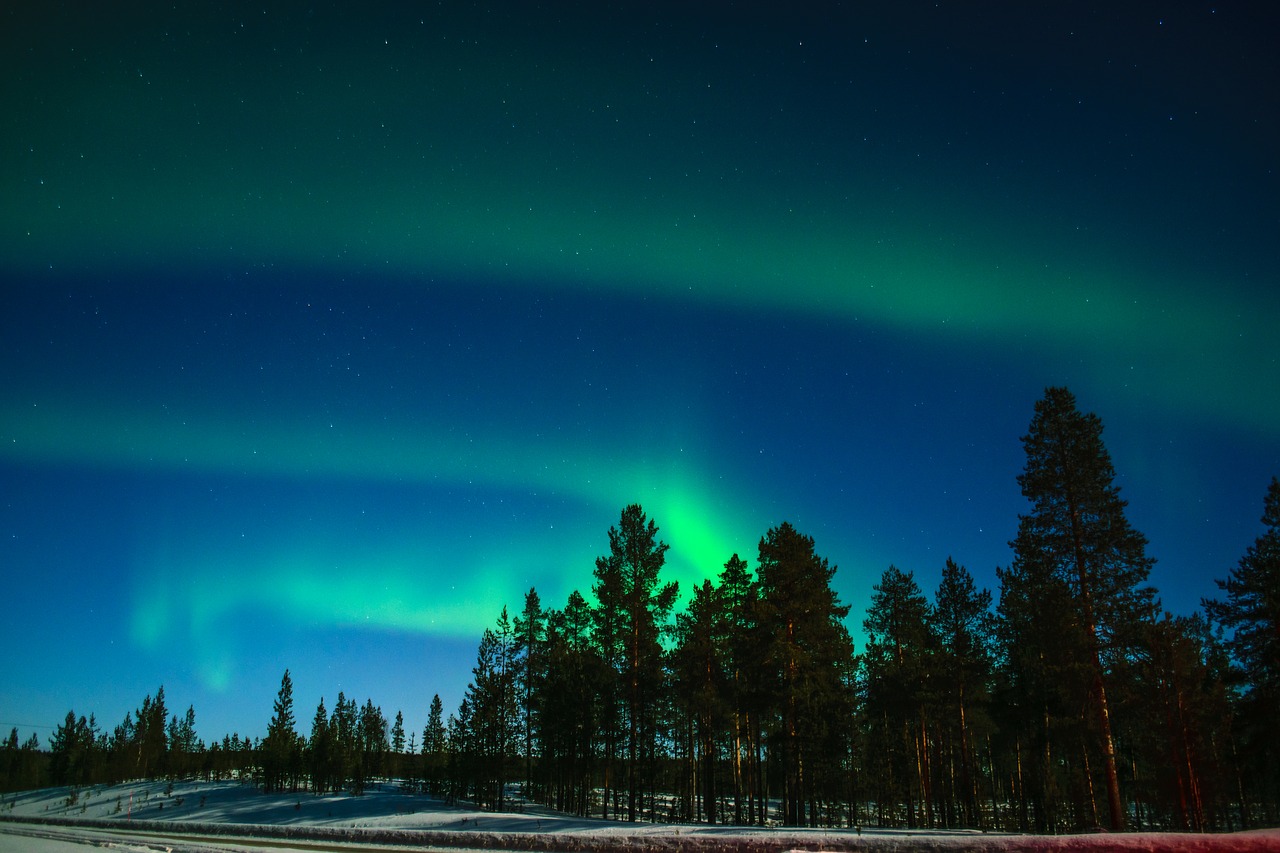 aurora aurora borealis northern lights free photo