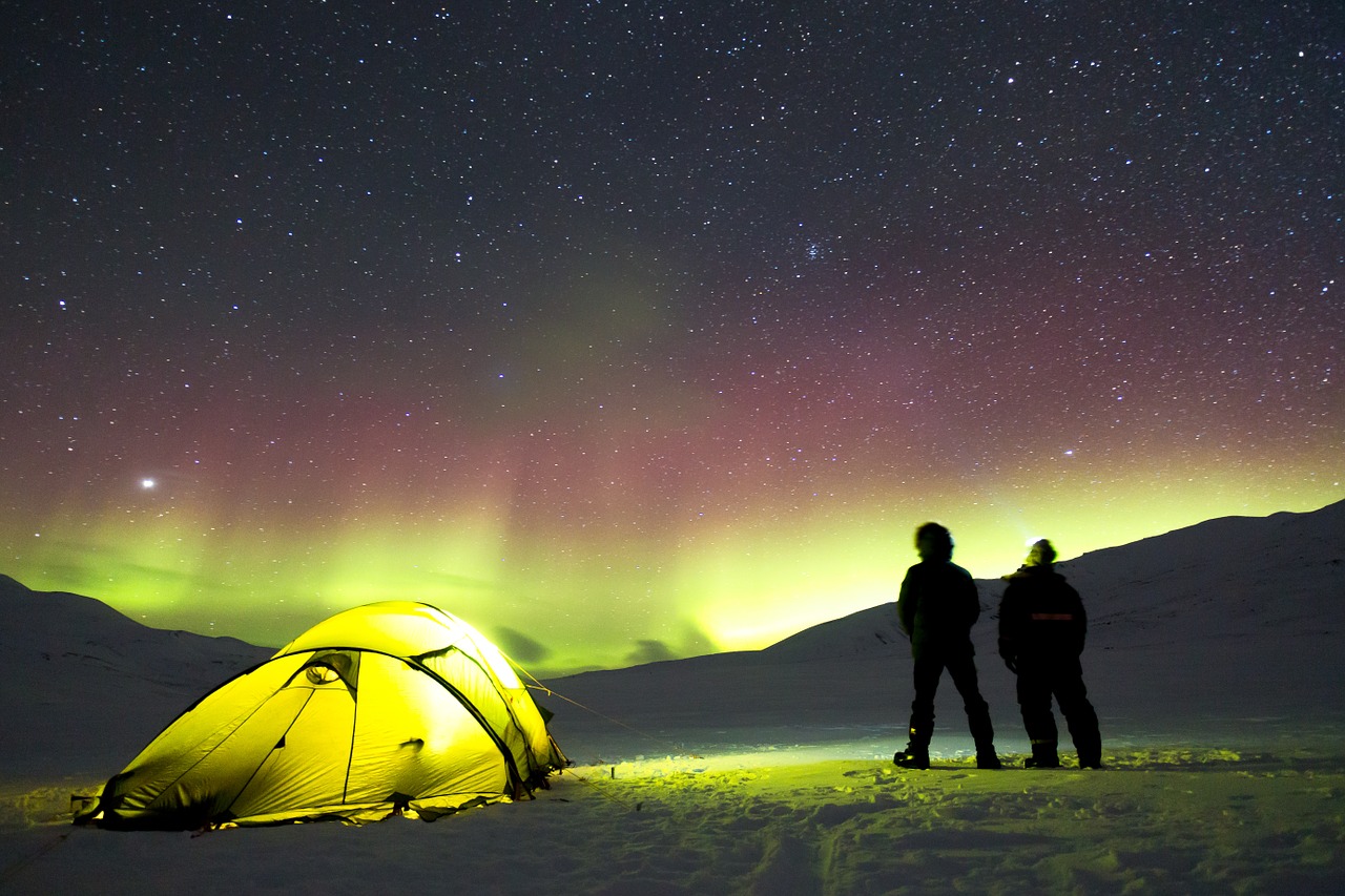 auroras camp tent free photo