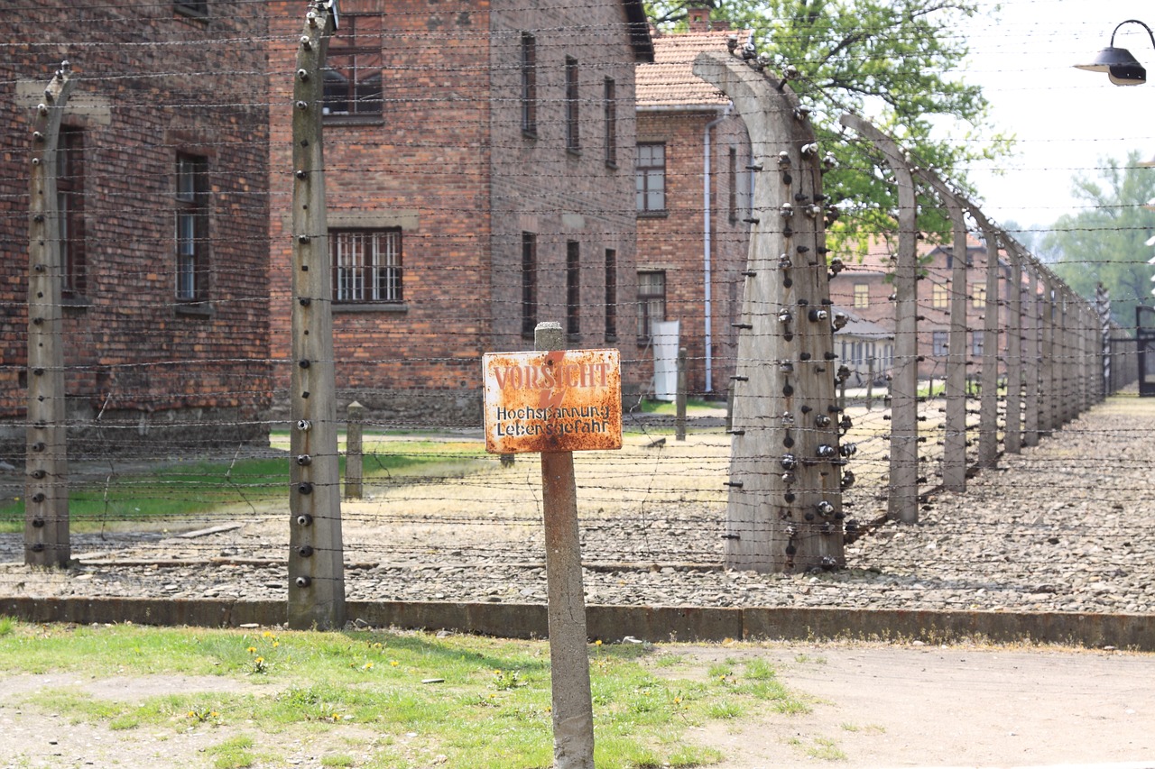 auschwitz fence poloni free photo