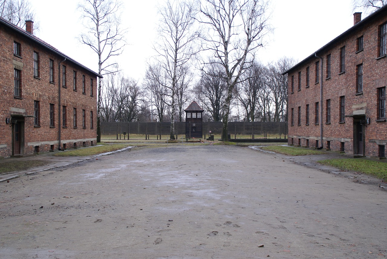 auschwitz concentration camp second world war free photo