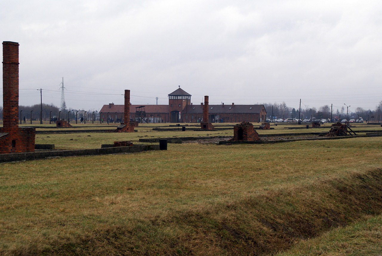 auschwitz concentration camp second world war free photo