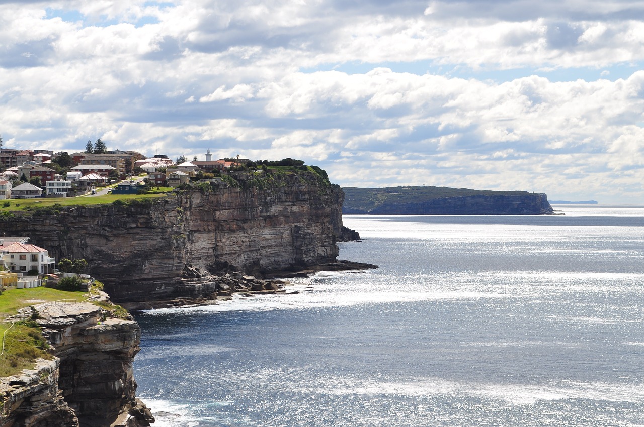 australia bondi beach sea free photo