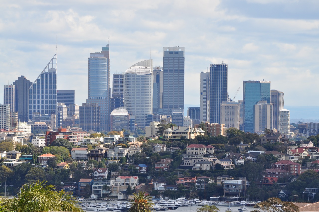 australia sydney skyscrapers free photo