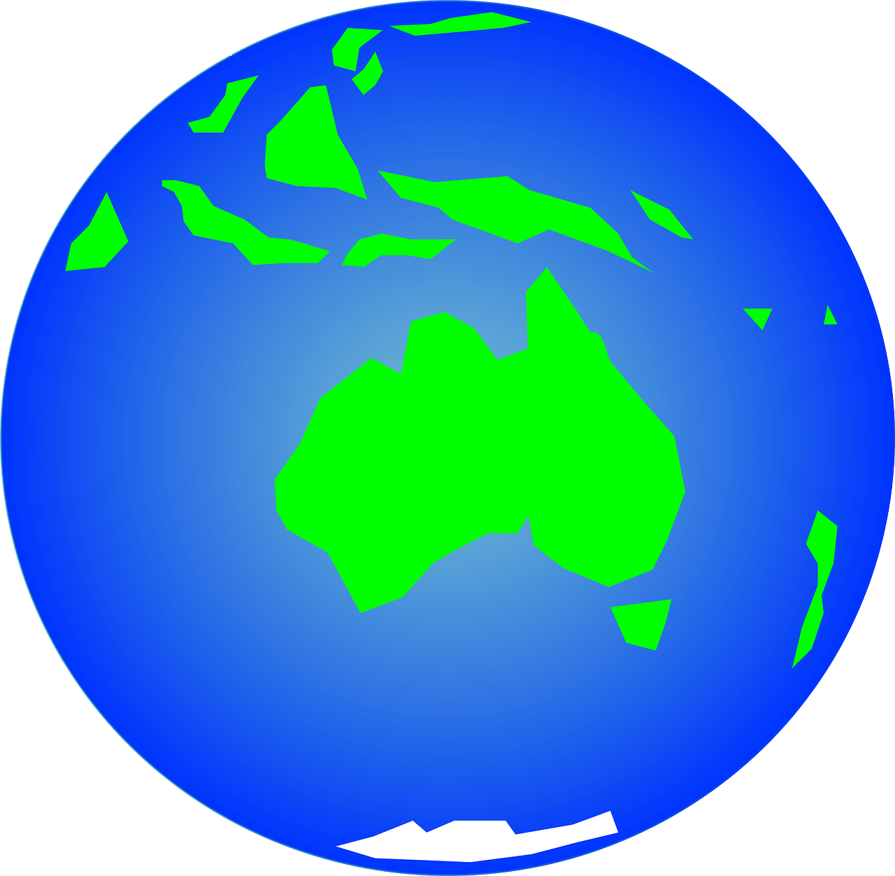 australia earth globe free photo