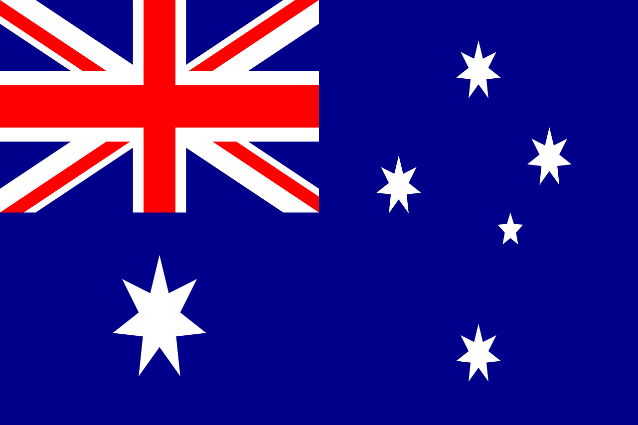 australia flag national flag free photo