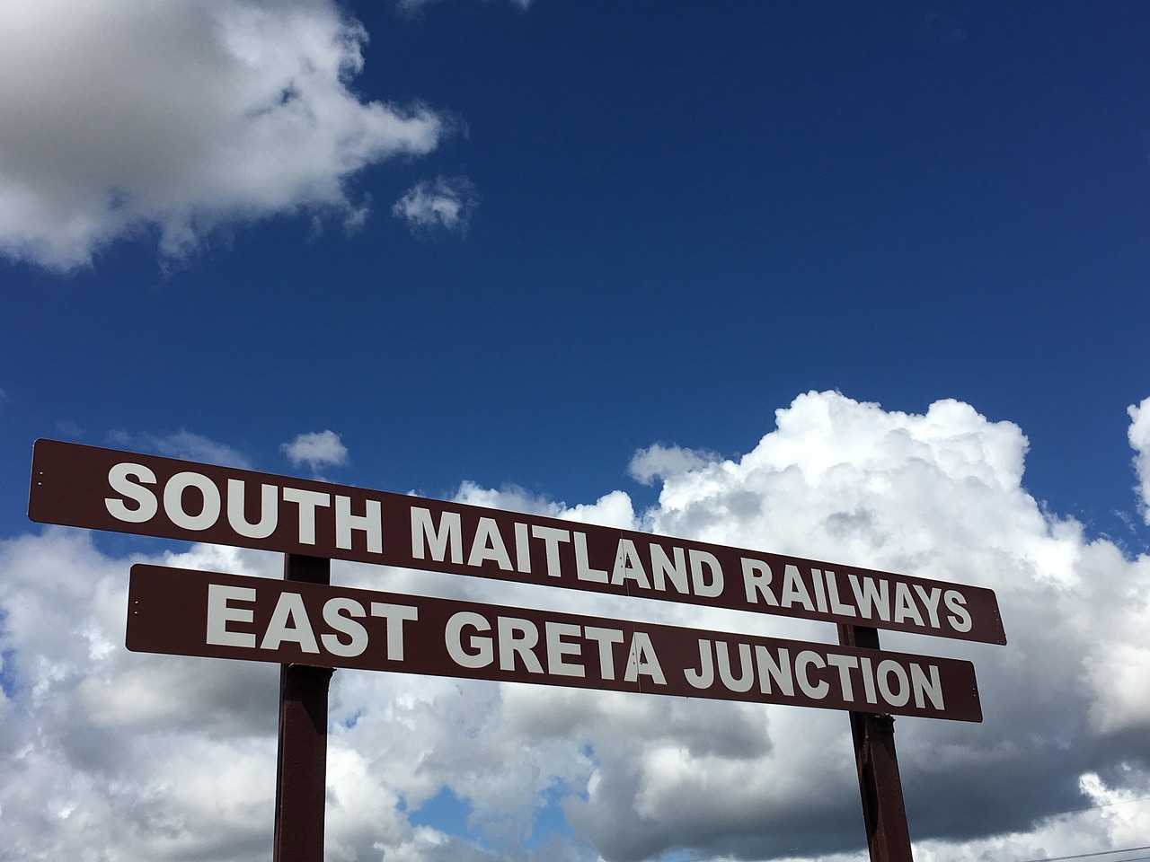 australia clouds railway free photo