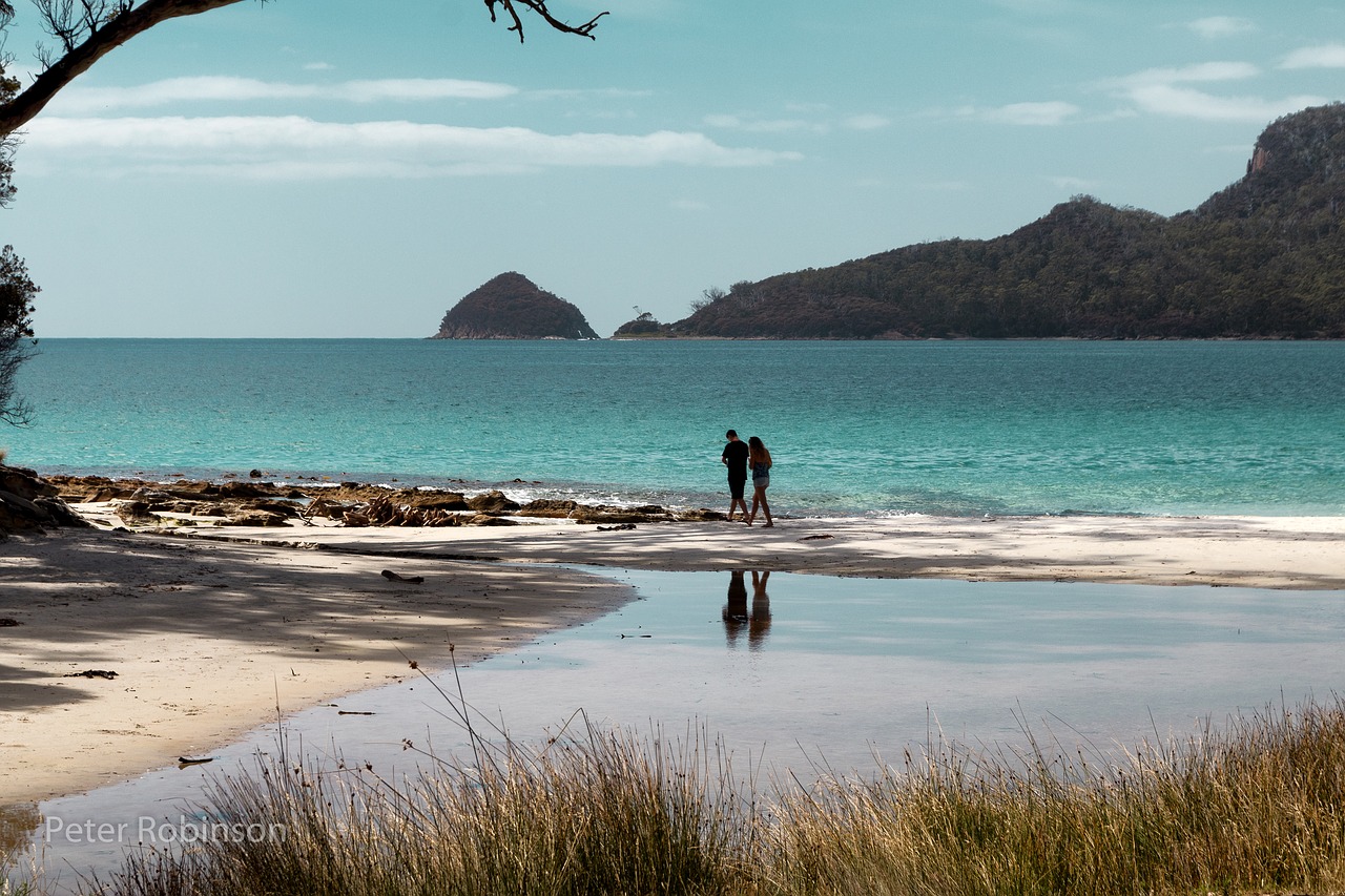 australia tasmania brunie island free photo