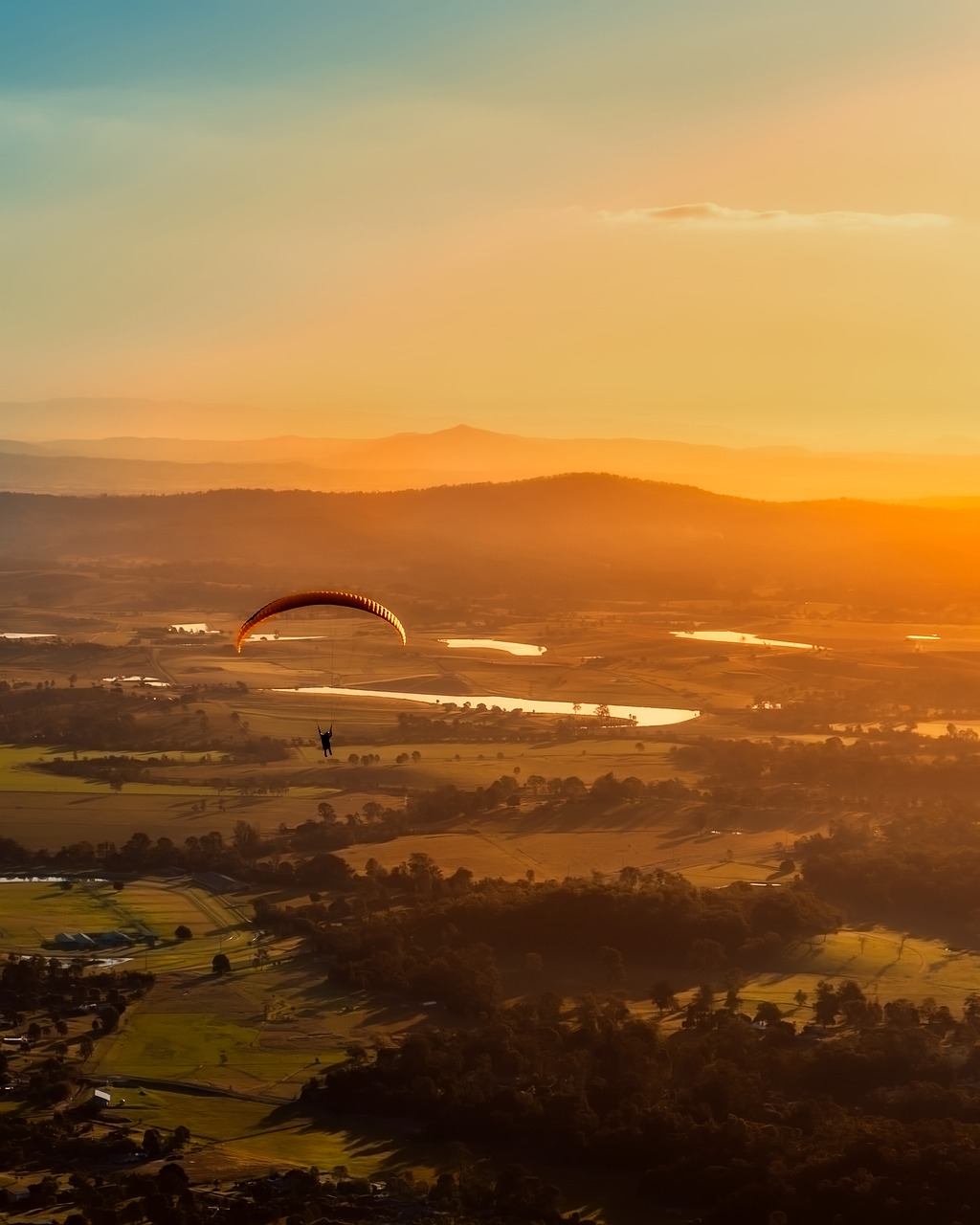 australia paragliding leisure free photo