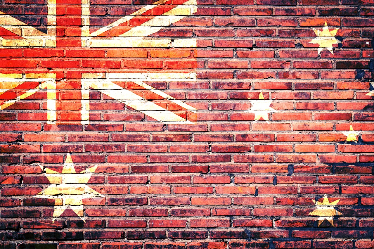 australia national flag graffiti free photo