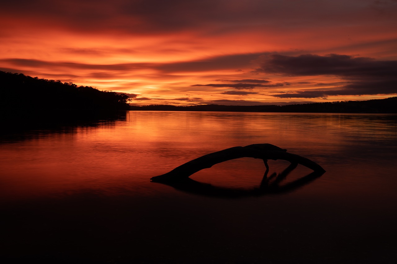 australia  tasmania  trial bay kettering free photo