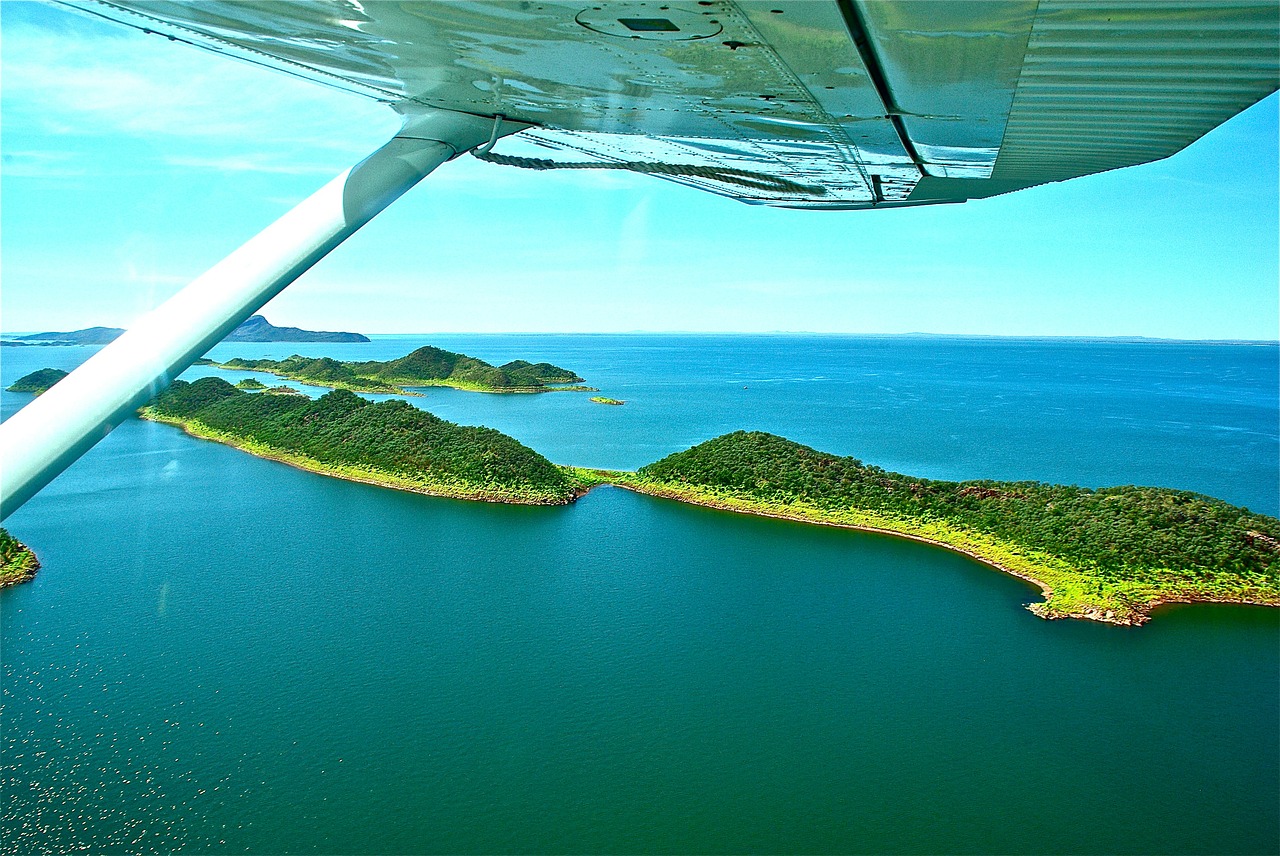 australia flight islands free photo